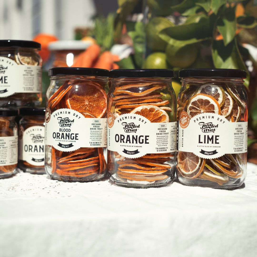 Buy Twisted Dried Fruit - Orange Online NZ